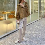 バルーン袖オーバーサイズマウンテンパーカー カジュアル ゆるいシルエット | SLENDER | 詳細画像13 