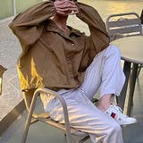 バルーン袖オーバーサイズマウンテンパーカー カジュアル ゆるいシルエット | SLENDER | 詳細画像16 