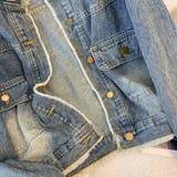 ノーカラーデニムジャケット アウター 重ね着 | SLENDER | 詳細画像6