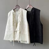 チャイナ風デザインベスト 中華風 個性的 | SLENDER | 詳細画像10 