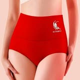 ハイウエスト裏起毛 温活ショーツ 腹巻一体型 | SLENDER | 詳細画像3 