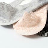 深履きレースカバーソックス パンプス シースルー | SLENDER | 詳細画像3 