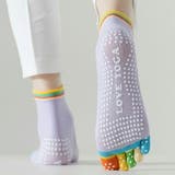 【5足セット】滑り止め付き5本指ヨガソックス ピラティス ランニング | SLENDER | 詳細画像2 