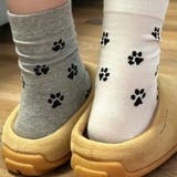 肉球柄ソックス ガーリー フェミニン | SLENDER | 詳細画像5 