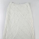 レーススカート ロング丈 ウエストゴム | SLENDER | 詳細画像7 