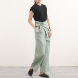 ミント | 巻きパンツ ラップパンツ 結ぶ | SLENDER