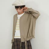 MOCHA | ジップブルゾンジャケット薄手長袖軽量アウター | On One's Own