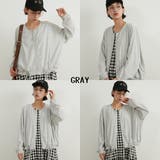 ジップブルゾンジャケット薄手長袖軽量アウター | On One's Own | 詳細画像12