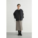 ジャンスカジャカード織りVネックジャンパースカートワンピース | On One's Own | 詳細画像11