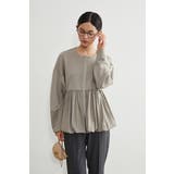 異素材切替バルーンヘムダブルジップブルゾンアウター異素材切り替え | On One's Own | 詳細画像17