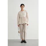 異素材切替バルーンヘムダブルジップブルゾンアウター異素材切り替え | On One's Own | 詳細画像12