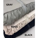 異素材切替バルーンヘムダブルジップブルゾンアウター異素材切り替え | On One's Own | 詳細画像6