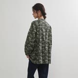 綿100%ブラウス長袖総柄プリントチュニックブラウス体型カバー | On One's Own | 詳細画像12