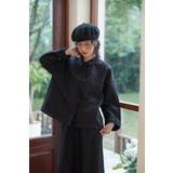 裾ギャザー麻綿ワイドパンツボトムスウエストゴムリラックスセットアップ対応 | On One's Own | 詳細画像12 