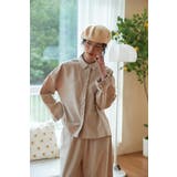 ギャザーカフスプラケットリネン麻綿長袖シャツブラウスセットアップ対応 | On One's Own | 詳細画像9