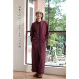 ギャザーカフスプラケットリネン麻綿長袖シャツブラウスセットアップ対応 | On One's Own | 詳細画像4