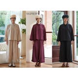 ギャザーカフスプラケットリネン麻綿長袖シャツブラウスセットアップ対応 | On One's Own | 詳細画像2