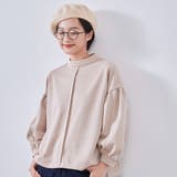 ボリュームパフスリーブ長袖カットソージャガードトップス | On One's Own | 詳細画像9