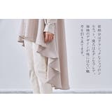 ロングバックフレアブラウス長袖シャツチュニックロングブラウス | On One's Own | 詳細画像7