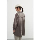 後タック長袖チュニックシャツジャケットライトアウターチュニックシャツ | On One's Own | 詳細画像10