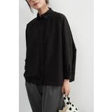 シワ防止ラグランワイドスリーブ長袖シャツシワになりにくいブラウストップス | On One's Own | 詳細画像12 