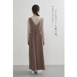 ワイドレッグ リラックス ジャンパーパンツ つなぎ サロペットオールインワン | On One's Own | 詳細画像5