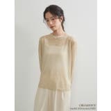 CREAMDOT | 長袖シアーパワーネットプリントTシャツトップスインナーカットソー | On One's Own