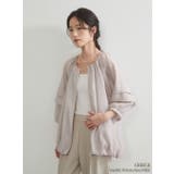 GREIGE | シアーブルゾンジャケット 軽量透け感ドルマンスリーブアウター | On One's Own