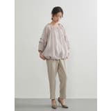 シアーブルゾンジャケット 軽量透け感ドルマンスリーブアウター | On One's Own | 詳細画像12