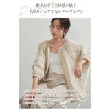 シアーブルゾンジャケット 軽量透け感ドルマンスリーブアウター | On One's Own | 詳細画像4