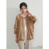 MOCHA | シアーブルゾンジャケット 軽量透け感ドルマンスリーブアウター | On One's Own