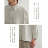 ドルマンスリーブ長袖シャツルーズフィットブラウストップス | On One's Own | 詳細画像5