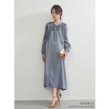 シアー 長袖ボレロワンピースセットアップ卒業式フォーマルパーティードレス | On One's Own | 詳細画像15 