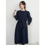 NAVY | ワンピース風ジャケット長袖アウター羽織れる立体感素材セレモニー | On One's Own