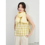 YELLOW | 2WAYシアー綿混カーディガンストール羽織りコンパクト収納薄手軽量 | On One's Own