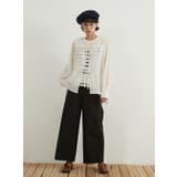 セーラーカラーリボン結びシアー薄手長袖カーディガン羽織り冷房対策 | On One's Own | 詳細画像12