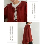 セーラーカラーリボン結びシアー薄手長袖カーディガン羽織り冷房対策 | On One's Own | 詳細画像5