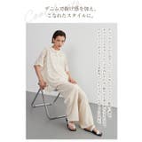 チェックレースシアーブラウス半袖オーバーシャツ異素材ドッキングトップス | On One's Own | 詳細画像8 