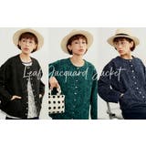 リーフジャガードカーディガンスナップボタン長袖ライトアウター | On One's Own | 詳細画像2