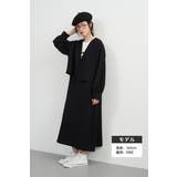 ワッフル調生地ボレロ風ジャケット付きジャンパースカートセットアップ | On One's Own | 詳細画像5