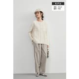 ドビーチュールレースレイヤードベストジレラウンドネック | On One's Own | 詳細画像5