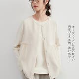 ドビーチュールレースレイヤードベストジレラウンドネック | On One's Own | 詳細画像2