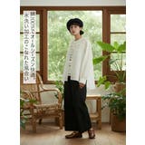 BLACK | 綿100％コットンスラックスルーズフィットストレート美脚パンツ | On One's Own