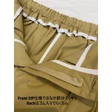 綿100％コットンスラックスルーズフィットストレート美脚パンツ | On One's Own | 詳細画像12 