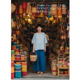 綿100％コットンスラックスルーズフィットストレート美脚パンツ | On One's Own | 詳細画像7 