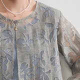 オパールシアー素材軽量ジャケットアンサンブル艶タンクトップ | On One's Own | 詳細画像7