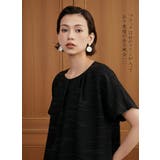 半袖ワンピース夏リラックスロング丈タックワンピース | On One's Own | 詳細画像6