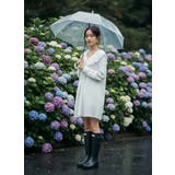 ラッフルカラーチュニックワンピース長袖フリル襟 | On One's Own | 詳細画像13