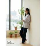 BLACK | 長袖シャドーストライプパイピングブラウス | On One's Own