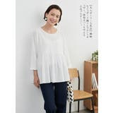 ジャガード八分袖ギャザートップスプルオーバー | On One's Own | 詳細画像15 